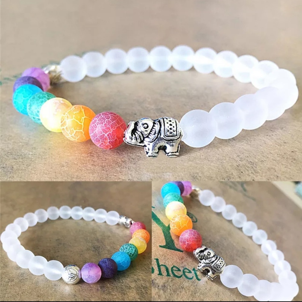 🐘 Chakra Balancing Bracelet 🧘🏽♀️ - Picture 1 of 4